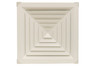 4 Way Diffuser 300mm (12") Diameter - Off-White