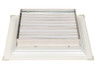 4 Way Diffuser With Damper 450mm (18") Diameter - White