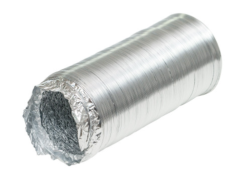 Aluminium Flexible Ducting - 10 Metre - 152mm (6") Diameter