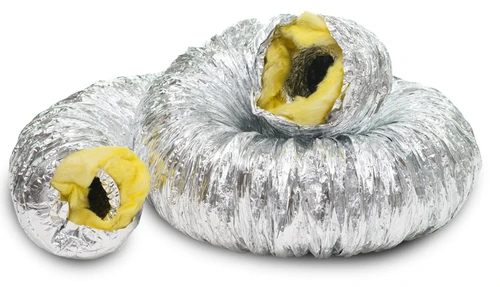 Insulated Flexible Ducting - 10 Metre - 152mm (6") Diameter