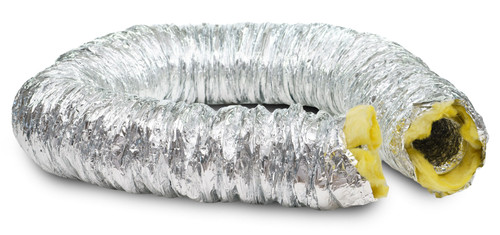 Insulated Flexible Ducting - 10 Metre - 254mm (10") Diameter