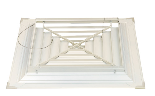 4 Way Diffuser 450mm (18") Diameter - Off-White