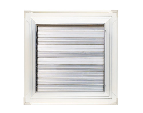 4 Way Diffuser With Damper 300mm (12") Diameter - Off-White