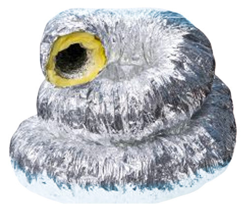 Insulated Flexible Ducting - 5 Metre - 127mm (5") Diameter