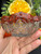 Crystal Resin Mandala Decorative Bowl – Red Jasper