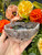 Crystal Resin Wavy Decorative Bowl – Flower Agate