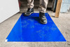 Blue Adhesive Clean Mat / Tacky Mat - Shoe