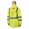 RW10-3S1Y Lightweight Rain Jacket - Hi Viz Green - No Hood