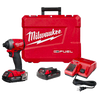Milwaukee M18 FUEL 1/4" Hex Impact Driver Kit with 2 Batteries
