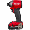 Milwaukee M18 FUEL 1/4" Hex Impact Driver Kit with 2 Batteries - tool