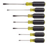 Screwdriver Set, Slotted and Phillips, 7-Piece