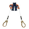 Nano-Lok™ Edge Twin-Leg Quick Connect Self Retracting Lifeline, Cable