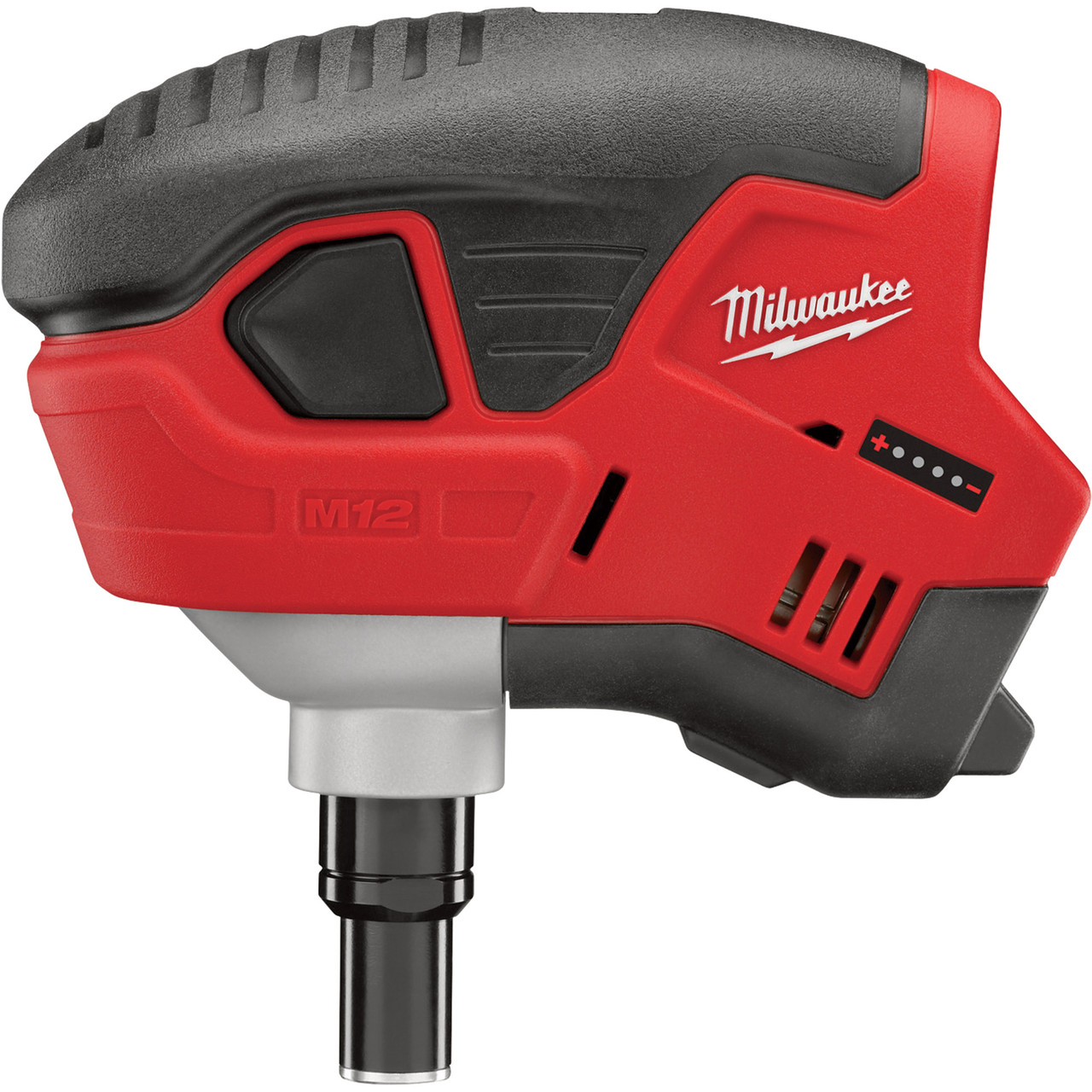 Milwaukee M12 12 Volt Lithium Ion Cordless Palm Nailer Kit with