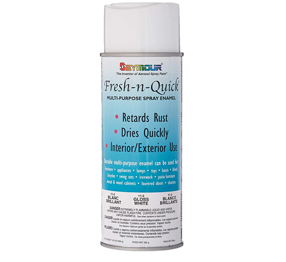 FRESH-N-QUICK® Spray Paint - 16 oz - White