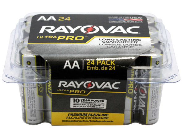 Rayovac Pro Ultra Batteries - AA 24 Pack