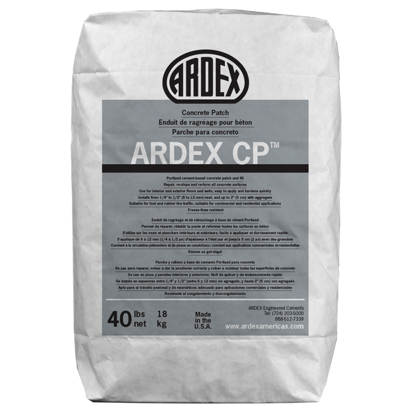 ARDEX CP™ Concrete Patch - 40 lb