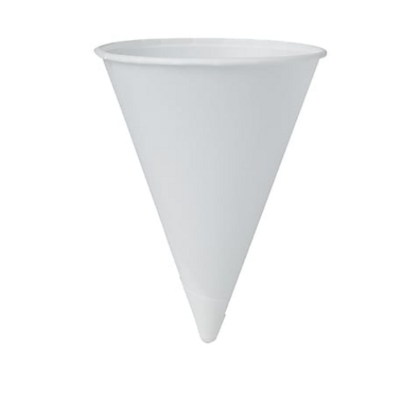 Paper Cone Cold Cup - 4.25 oz (200 Pack)