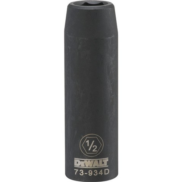 1/2" Drive, 6 PT Deep Impact Socket, 1/2"