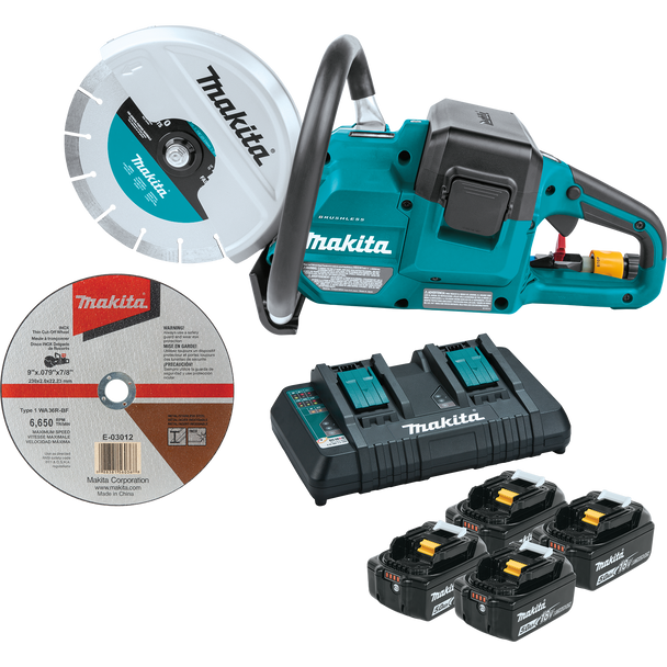 Makita 36V (18V X2) LXT® Brushless 9" Power Cutter Kit