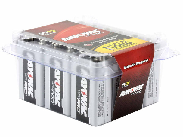 Rayovac Pro Ultra Batteries - 9V (12 Pack)