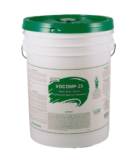 WR Meadows VOCOMP 25 Concrete Cure and Seal - 5 Gallon