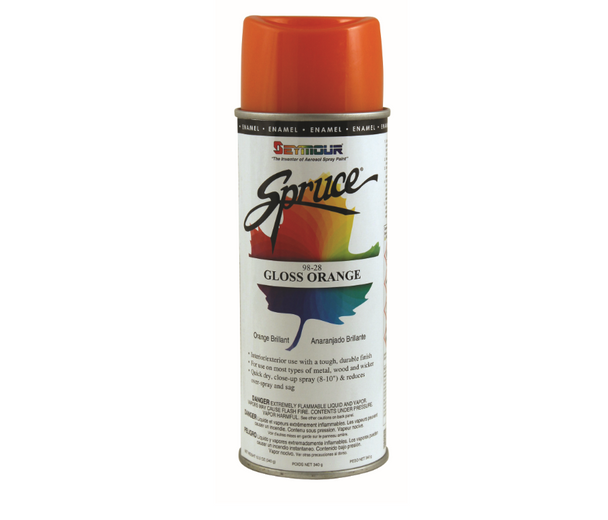 SPRUCE® Spray Paint - Safety Orange (Gloss) 16 oz