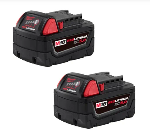 M18™ REDLITHIUM™ XC5.0 Battery - 2 Pack