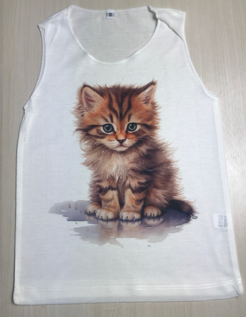 KTT-540: Lonesome Kitty on a Tank Top