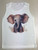 KTT-572: Cute Baby Elephant on a Tank Top