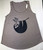 TT-759: Sloth Silhouette on a brown Tank Top