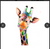 KTT-467: Multi-Colored Giraffe Kid's Tank Top