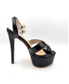 Platform Heel in Onyx