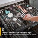 Whirlpool® 24” Stainless Steel Dishwasher with AI Intelligent Wash - 47 dBA WDTA50SAKZ