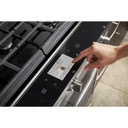 Whirlpool® 5.8 cu. ft. Smart Slide-in Gas Range with Air Fry, when Connected WEG750H0HB