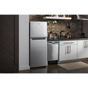 Whirlpool® 24-inch Wide Small Space Top-Freezer Refrigerator - 11.6 cu. ft. WRT312CZJZ
