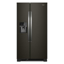 Whirlpool® 36-inch Wide Side-by-Side Refrigerator - 25 cu. ft. WRS555SIHV Whirlpool® 36-inch Wide Side-by-Side Refrigerator - 25 cu. ft. WRS555SIHV