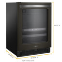 Whirlpool® 24-inch Wide Undercounter Beverage Center - 5.2 cu. ft. WUB50X24HV
