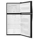 Whirlpool® 30" Wide Top-Freezer Refrigerator with Flexi-Slide™ Bin WRT318FZDB