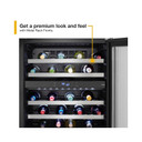 Whirlpool® 24” Wide Undercounter Wine Center-46 Bottles WUW55X24HS