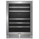 Whirlpool® 24” Wide Undercounter Wine Center-46 Bottles WUW55X24HS
