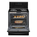 4.8 cu. ft. Whirlpool® electric range with Keep Warm setting YWFC150M0JB