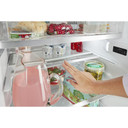 Whirlpool® 24-inch Wide Small Space Top-Freezer Refrigerator - 11.6 cu. ft. WRT312CZJB