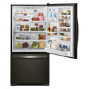 Whirlpool® 33-inch wide Bottom-Freezer Refrigerator - 22 cu. ft. WRB322DMHV