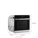 Whirlpool® 2.9 Cu. Ft. 24 Inch Convection Wall Oven YWOS52ES4MZ