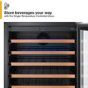Whirlpool® 24" Undercounter Wine Center with Custom Temperature Control WUW35X24DS