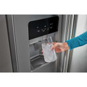 Maytag® 36-Inch Wide Side-by-Side Refrigerator - 25 Cu. Ft. MRSF4036PZ