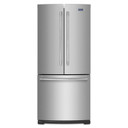 Maytag® 19.6 cu ft French Door Refrigerator with Strongbox™ Door Bins MFB2055FRZ