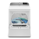 Maytag® Smart Top Load Electric Dryer with Extra Power Button - 7.4 cu. ft. YMED6230HW