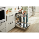 Kitchenaid® 44 dBA Dishwasher with FreeFlex™ Third Rack and LED Interior Lighting KDTM704KPS