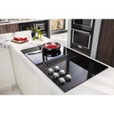 Kitchenaid® 36" Electric Downdraft Cooktop with 5 Elements KCED606GBL